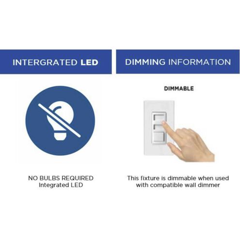 Inspire LED LED 13 inch Graphite Flush Mount Ceiling Light, Progress LED