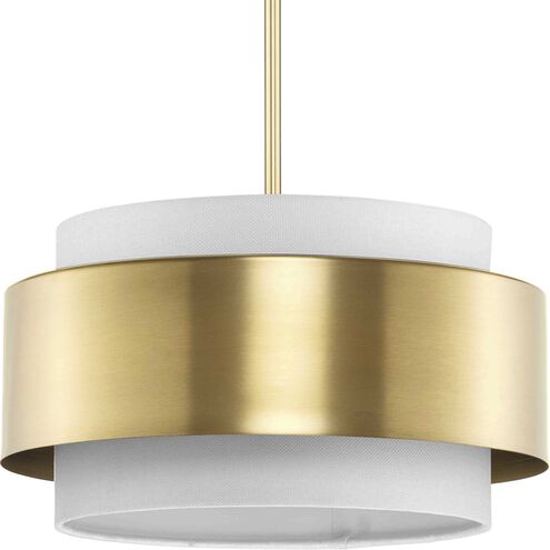 Silva 3 Light 16 inch Brushed Bronze Pendant Ceiling Light, Design Series