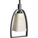 Ridge 1 Light 6 inch Espresso Mini-Pendant Ceiling Light