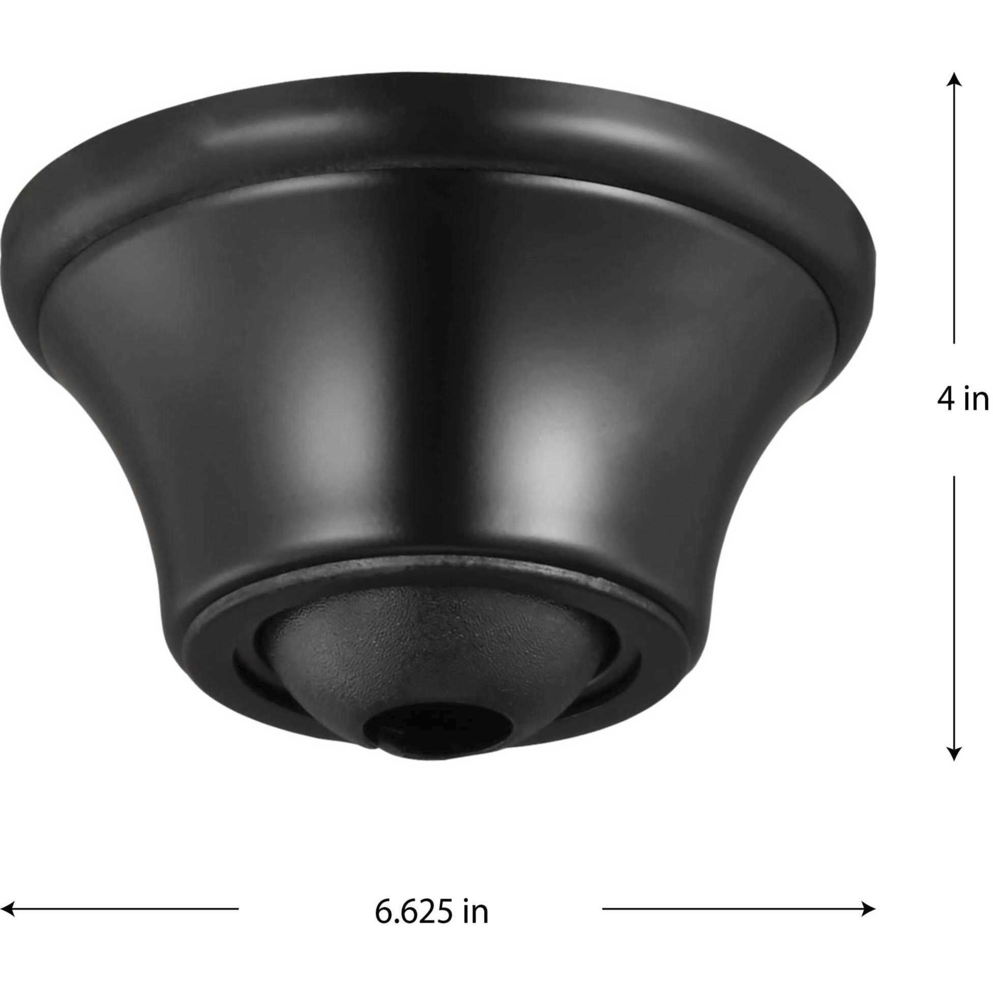Accessory Canopy Matte Black Ceiling Fan Canopy