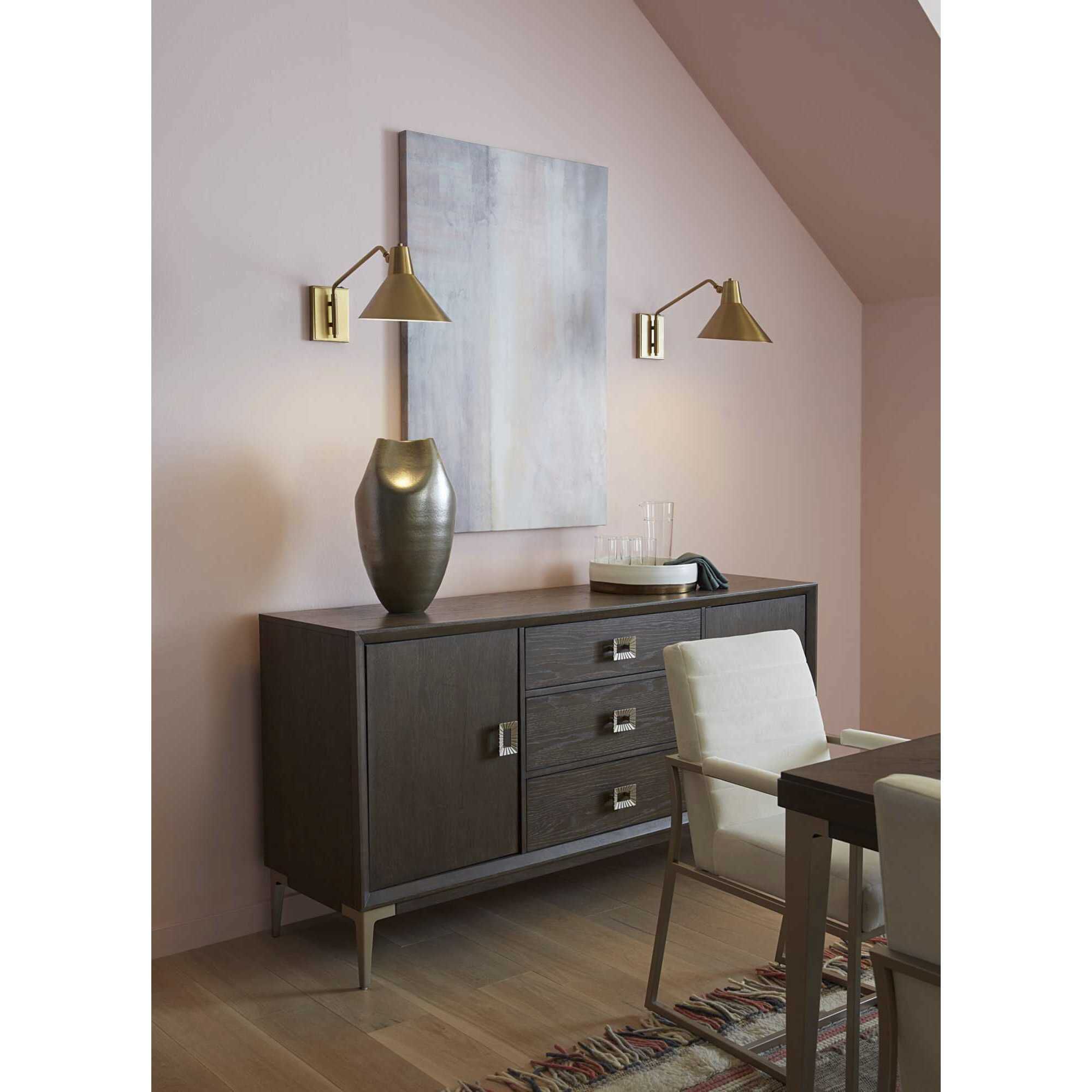 Trimble 1 Light 10 inch Brushed Bronze Wall Bracket Wall Light, Design Series