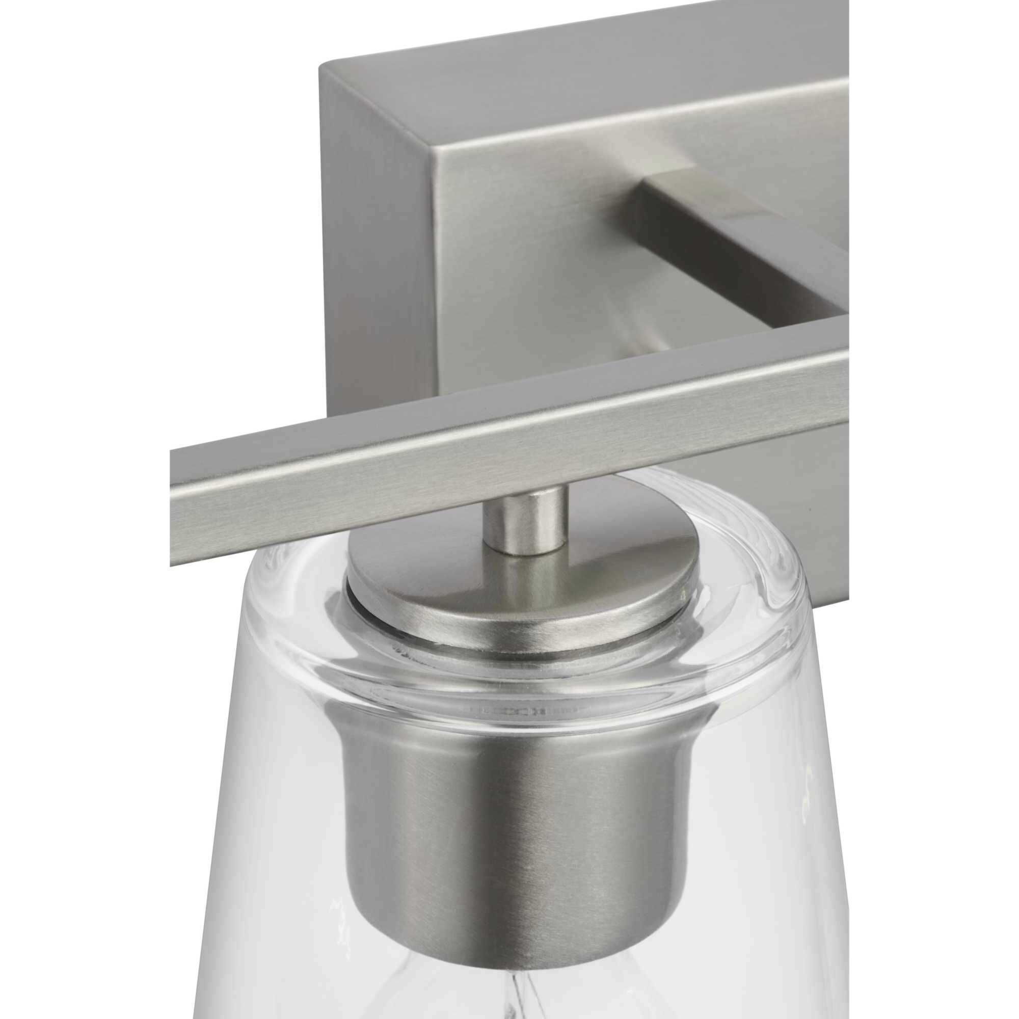 Vertex 4 Light 29 inch Brushed Nickel Bath Light Wall Light