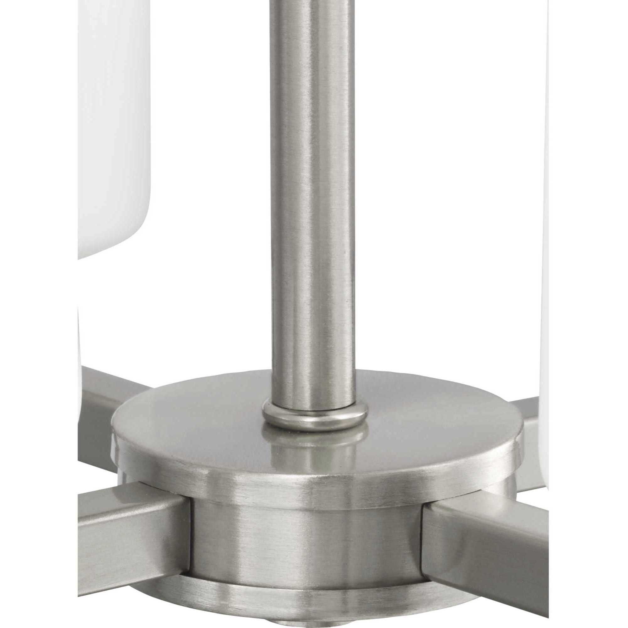 Vertex 4 Light 15 inch Brushed Nickel Foyer Light Ceiling Light