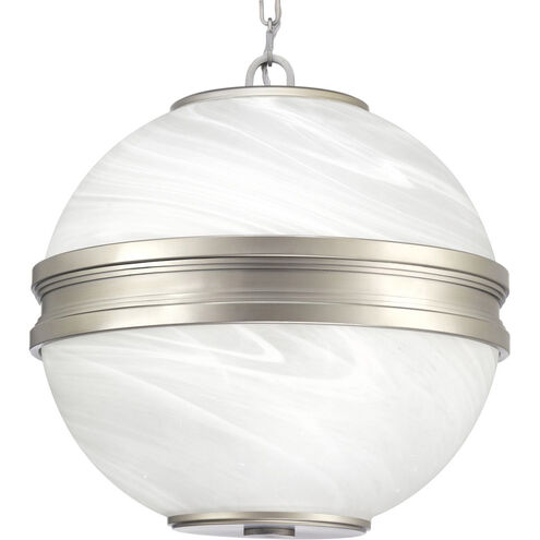 Point Dume™ Moonrise 3 Light 19 inch Antique Nickel Pendant Ceiling Light, Jeffrey Alan Marks, Design Series