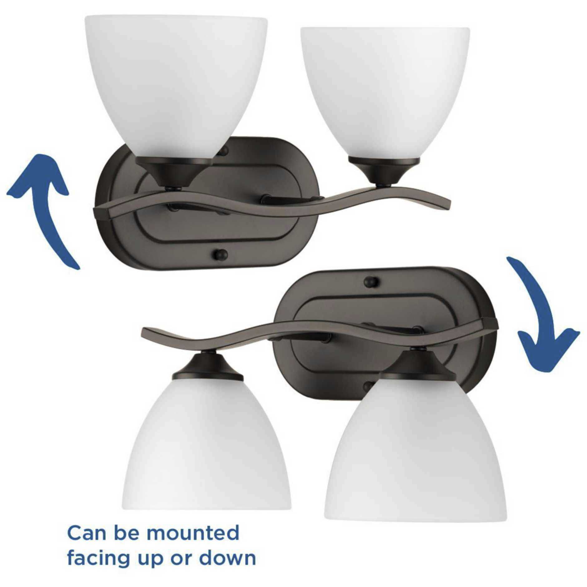 Laird 2 Light 14.75 inch Antique Bronze Bath Vanity Wall Light