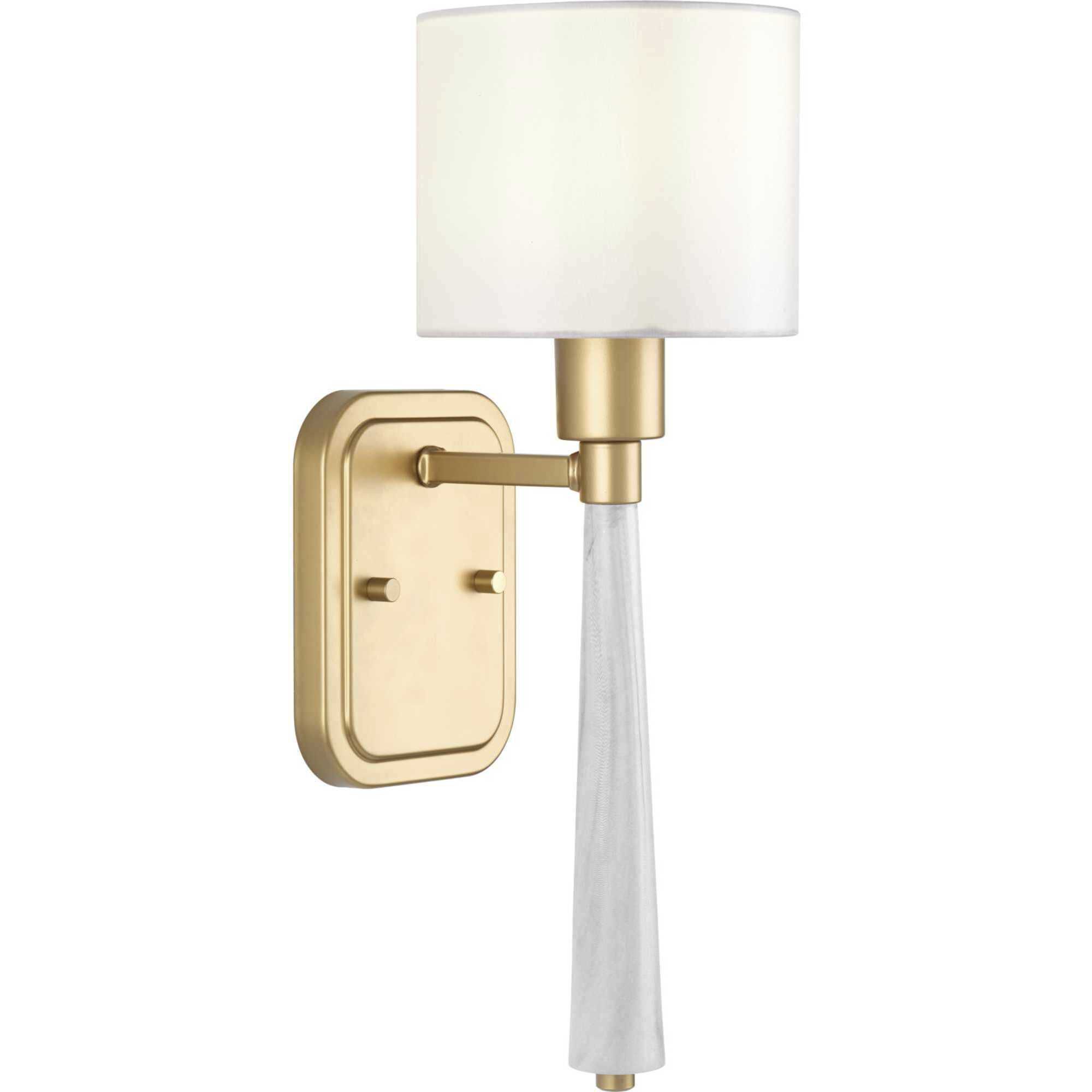 Palacio 1 Light 6 inch Vintage Gold Wall Bracket Wall Light, Design Series