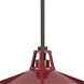 Cedar Springs 1 Light 13 inch Red Outdoor Hanging Light