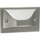 LED Step Lights 120 4.5 watt Brushed Nickel Step Light, Progress LED