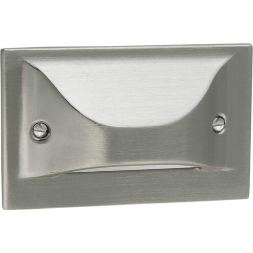 LED Step Lights 120 4.5 watt Brushed Nickel Step Light, Progress LED