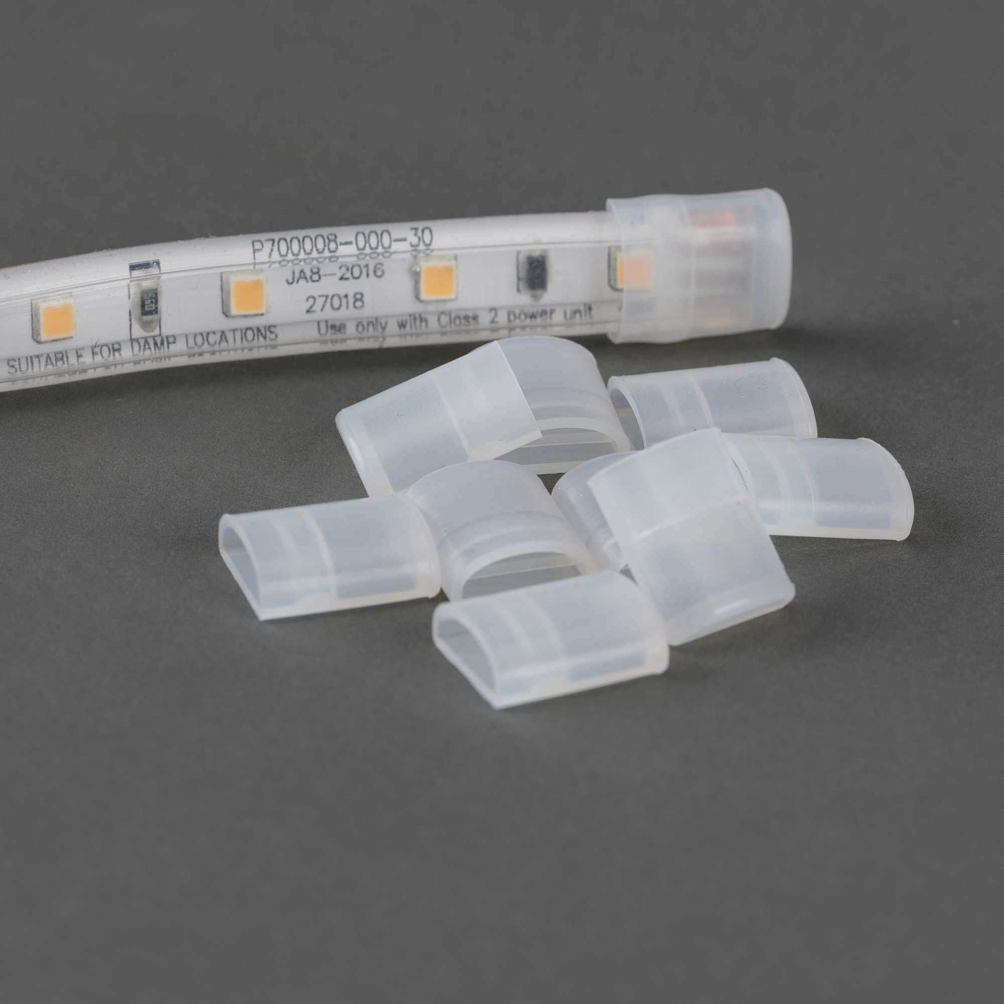 Hide-a-Lite LED Tape Unfinished 0.59 inch LED Tape End Caps