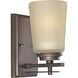 Riverside 1 Light 5 inch Heirloom Bath Vanity Wall Light