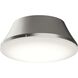 Avra 3 Light 15 inch Brushed Nickel Flush Mount Ceiling Light