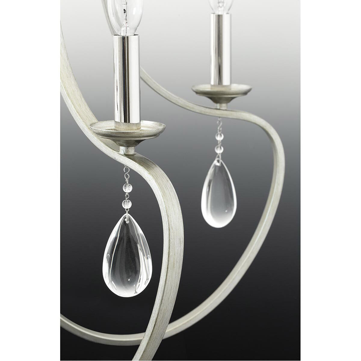 Anjoux 9 Light 34 inch Silver Ridge Chandelier Ceiling Light