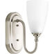 Revive 1 Light 4 inch Brushed Nickel Vanity Wall Light