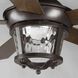 Smyrna 52 inch Antique Bronze with Walnut Blades Indoor/Outdoor Ceiling Fan, Progress LED