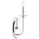 Tinsley 1 Light 4.88 inch Polished Chrome Wall Sconce Wall Light