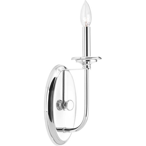 Tinsley 1 Light 4.88 inch Polished Chrome Wall Sconce Wall Light