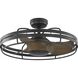 Bastrop 26 inch Graphite with Aged Oak Blades Ceiling Fan