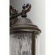 Ashmore 3 Light 17 inch Antique Bronze Outdoor Wall Lantern