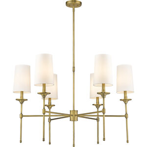 Emily 6 Light 38.00 inch Chandelier