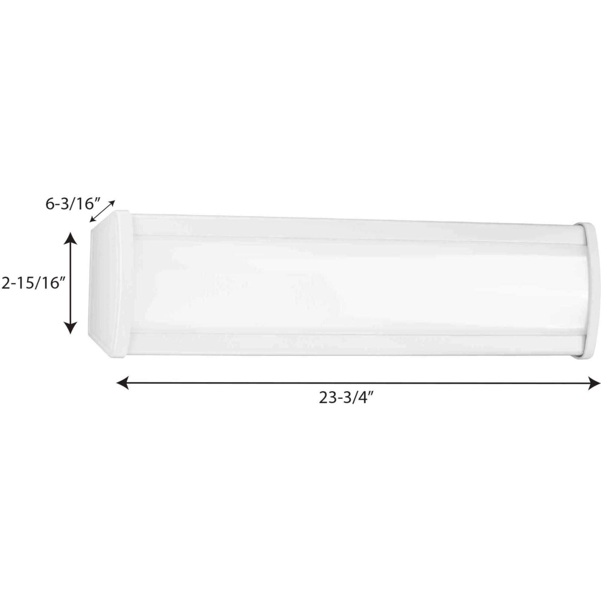 LED Wraps LED 23.72 inch White LED Wrap Light Ceiling Light, Progress LED