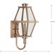 Bradshaw 1 Light 18.12 inch Antique Copper Outdoor Wall Lantern, Design Series