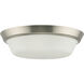 Edessa 3 Light 16 inch Brushed Nickel Flush Mount Ceiling Light