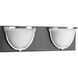 Ponder LED LED 16.13 inch Graphite Bath Vanity Wall Light, Progress LED