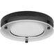 P8147 Series LED 7 inch Black Flush Mount Ceiling Light