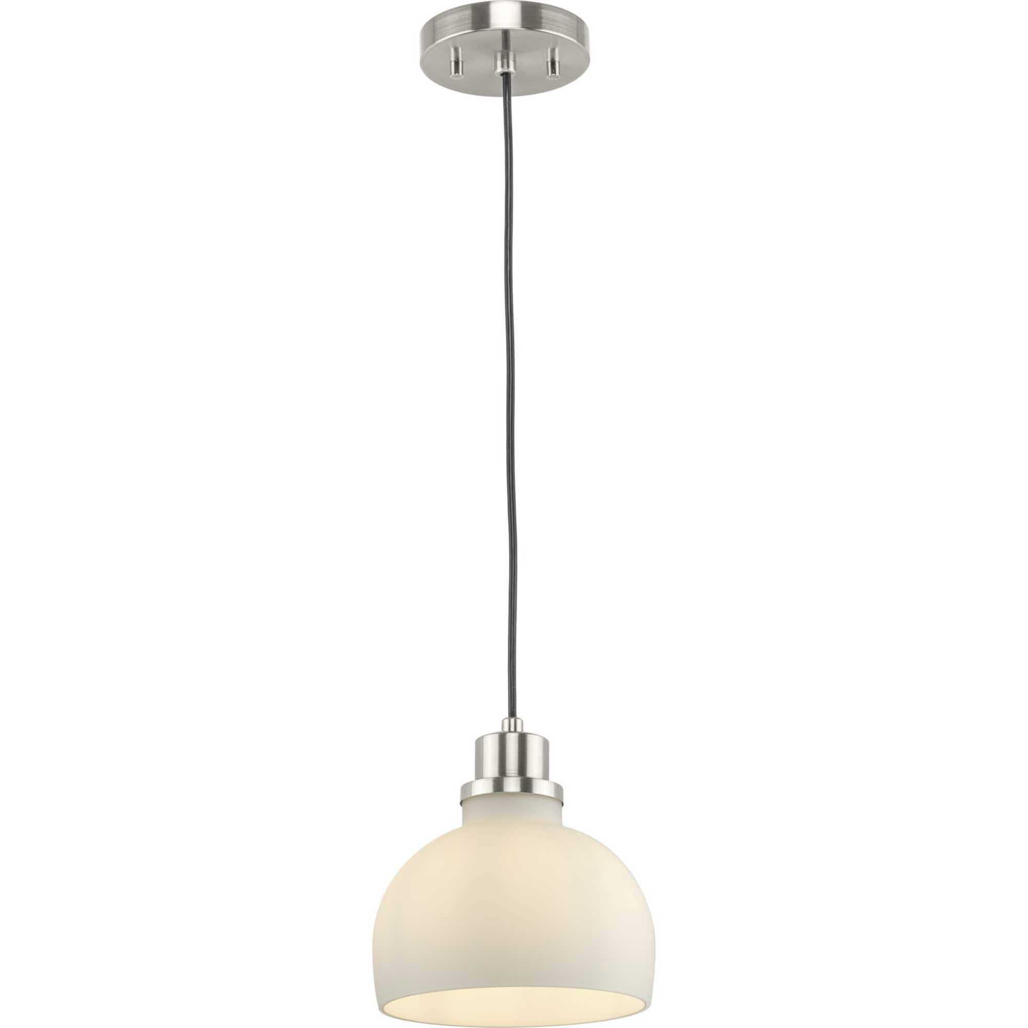 Garris 1 Light 8 inch Brushed Nickel Mini Pendant Ceiling Light