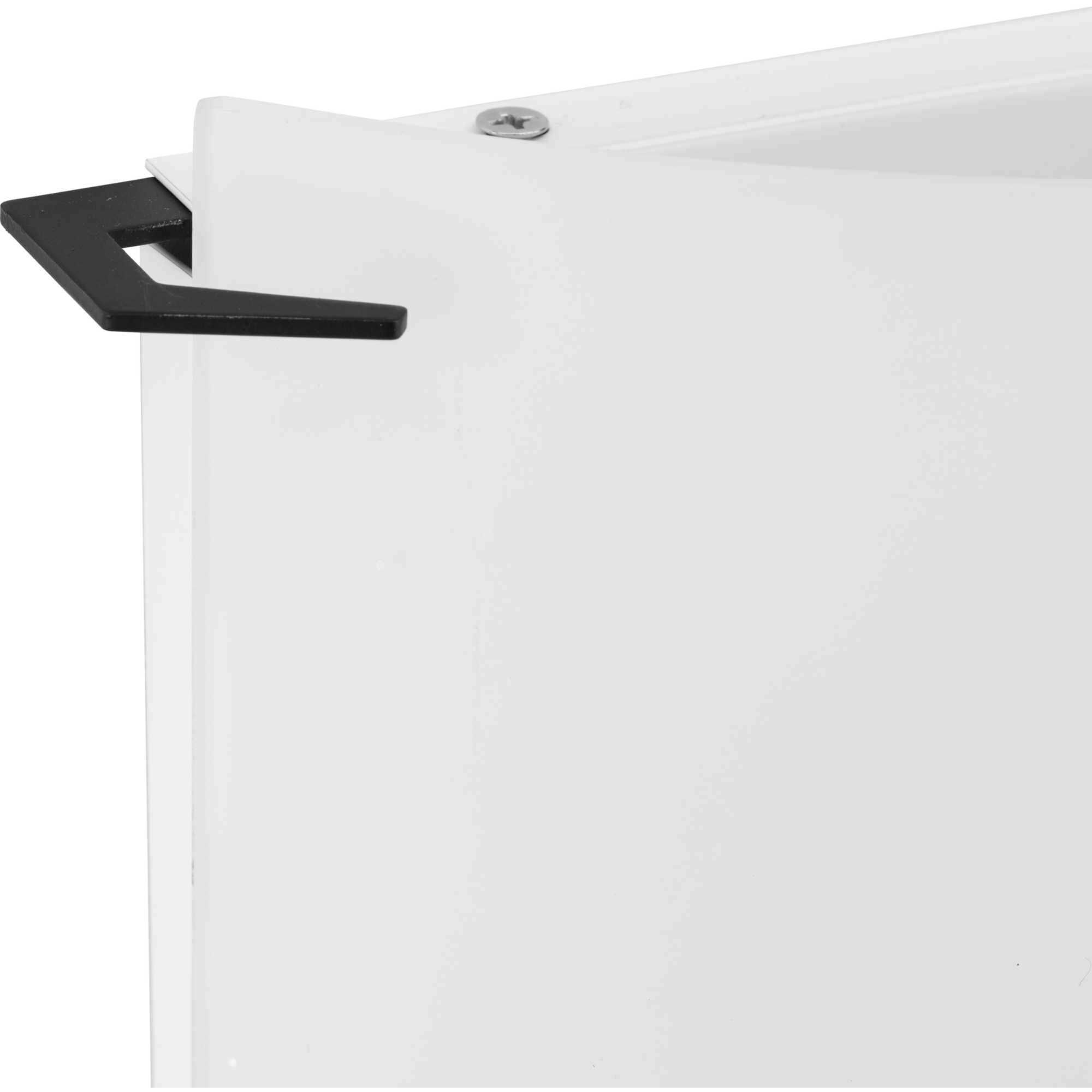 Modern Glass Sconce 2 Light 4 inch Matte Black ADA Wall Sconce Wall Light