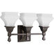 Bratenahl 3 Light 18 inch Venetian Bronze Bath Vanity Wall Light