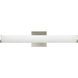 Phase 6.2 LED 24 inch Brushed Nickel Linear Vanity Light Wall Light