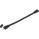 Hide-a-lite 4 Black 6 inch LED Tape Connector Cord