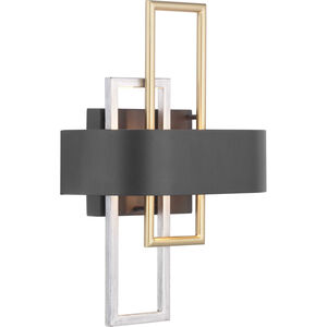 Adagio 2 Light 11 inch Matte Black Wall Sconce Wall Light, Design Series