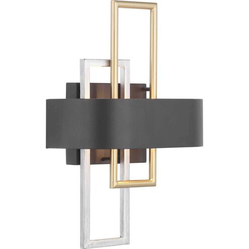 Adagio 2 Light 11 inch Matte Black Wall Sconce Wall Light, Design Series