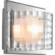 Cliche 1 Light 8 inch Polished Chrome Bath Vanity Wall Light