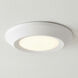 Intrinsic LED 5.5 inch Satin White Flush Mount Ceiling Light, Progress LED
