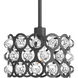 Vestique 1 Light 9 inch Graphite Mini-Pendant Ceiling Light, Design Series