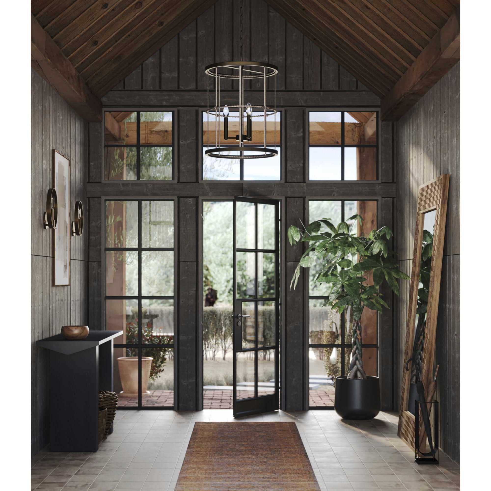 Brass entry light clearance