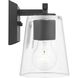 Vertex 3 Light 20.87 inch Matte Black Bath Light Wall Light