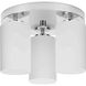 Cofield 3 Light 12 inch Polished Chrome Flushmount Ceiling Light