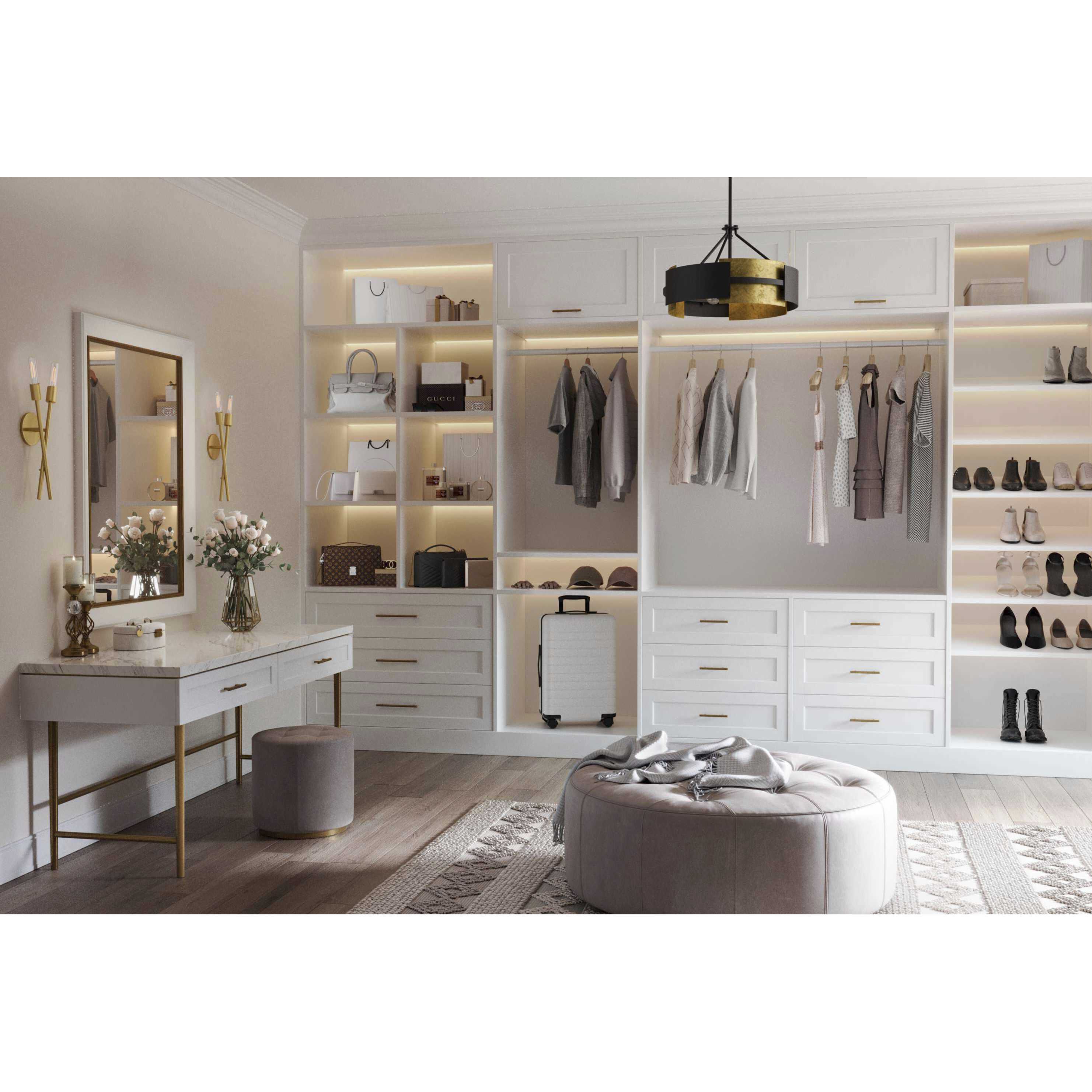 Lowery 3 Light 19 inch Textured Black Semi Flush Mount Convertible Ceiling Light, Design Series