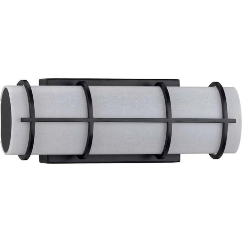 Progress Light Linear Led Progress P300331-031-30 Grid LED LED 14 inch Black Linear Bath Vanity ...
