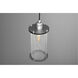 Industrial 1 Light 6.25 inch Galvanized Pendant Ceiling Light