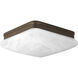 Appeal 2 Light 11 inch Antique Bronze Flush Mount Ceiling Light