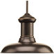 Brookside LED 12 inch Antique Bronze Pendant Ceiling Light