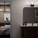 Mack 3 Light 22.25 inch Matte Black Vanity Light Wall Light