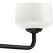 Celino 3 Light 23.25 inch Black Vanity Light Wall Light