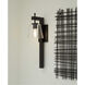 Saffert 1 Light 10 inch Matte Black Wall Bracket Wall Light, Design Series